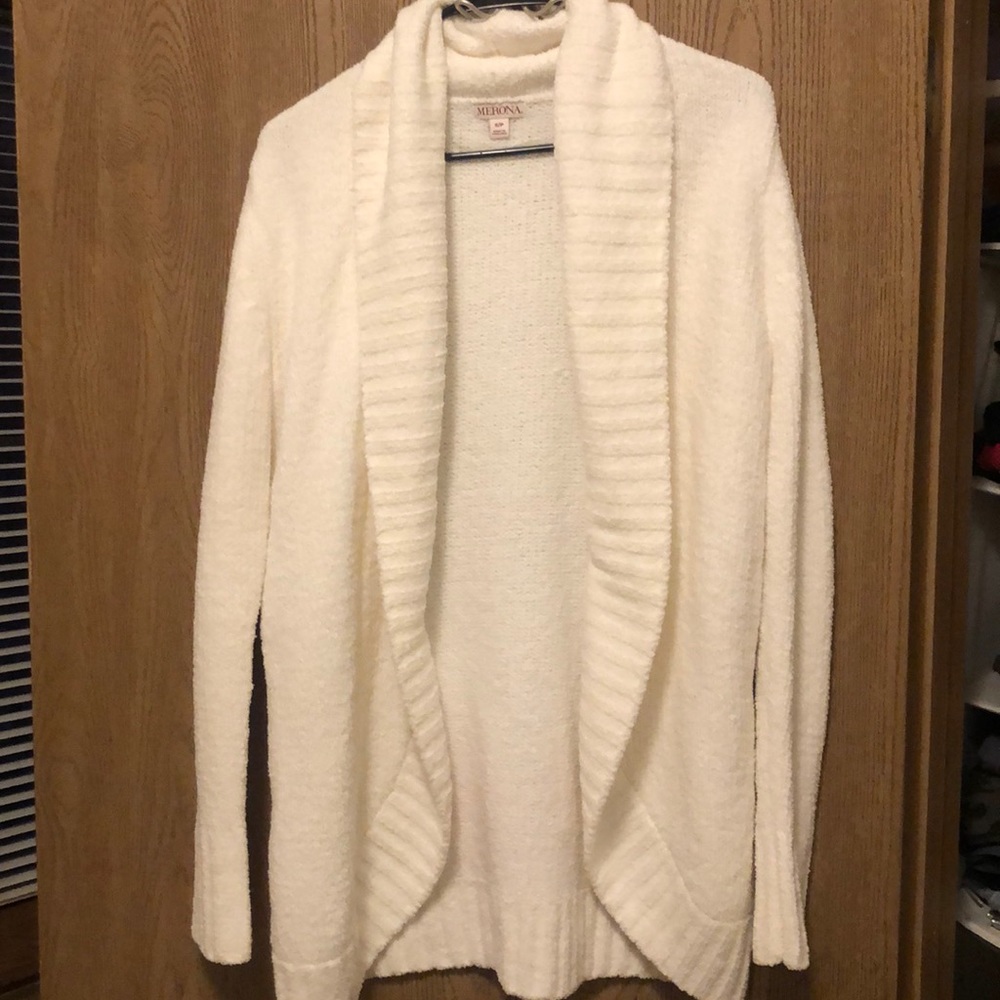 White Cardigan